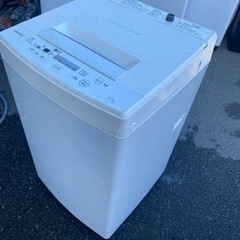 福岡市内配送設置無料　2018年　東芝 TOSHIBA AW-45M5(W) [全自動洗濯機 4.5kg ピュアホワイト]