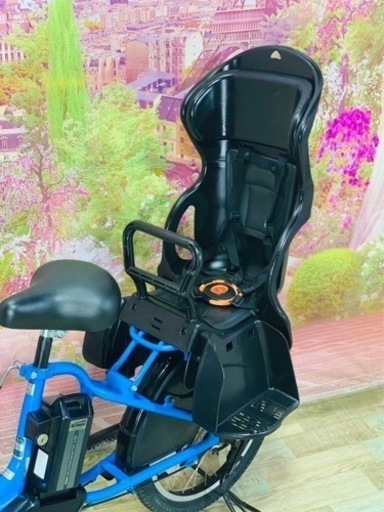 ❸5802子供乗せ電動アシスト自転車YAMAHA 20インチ良好バッテリー 