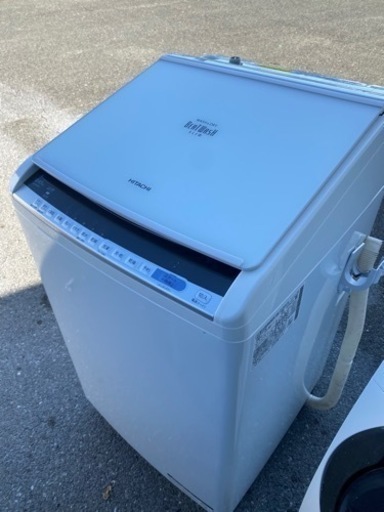 福岡市内配送設置無料　日立 ビートウォッシュ 洗濯乾燥機 ナイアガラビート洗浄 自動おそうじ付 BW-DV8C 福岡市内配送設置無料 日立 ビートウォッシュ 洗濯乾燥機 ナイアガラ