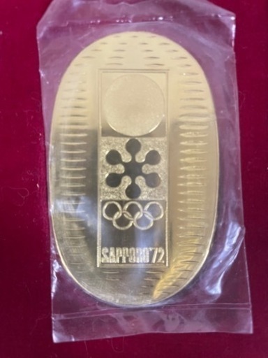 札幌オリンピック　記念小判　三越謹製　43.7g