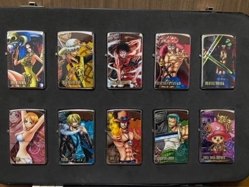 ワンピース　Zippo風オイルライターセット