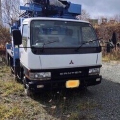 【ネット決済】キャンター　高所作業車　低走行