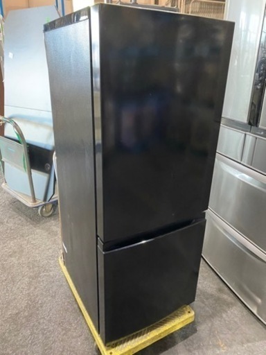 北九州市内配送無料　保証付き　2021年冷蔵庫 AT-RF150-BK [2ドア /右開きタイプ /154L] [冷凍室 46L]
