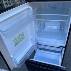 福岡市内配送設置無料　シャープ SHARP SJ-D14A-B [冷蔵庫 （137L・つけかえどっちもドア） 2ドア ブラック系]