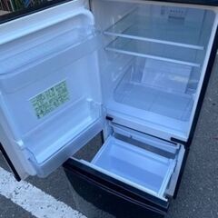 福岡市内配送設置無料　シャープ SHARP SJ-D14A-B [冷蔵庫 （137L・つけかえどっちもドア） 2ドア ブラック系]