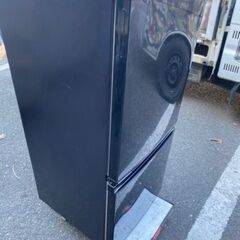 福岡市内配送設置無料　シャープ SHARP SJ-D14A-B [冷蔵庫 （137L・つけかえどっちもドア） 2ドア ブラック系]