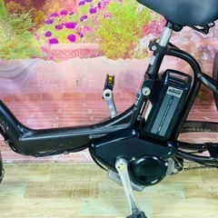 ❷5821子供乗せ電動アシスト自転車ブリヂストン20インチ良好バッテリー