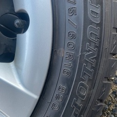 175/60R16ダンロップ　スタッドレス　スチールホイル