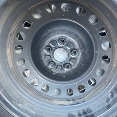 175/60R16ダンロップ　スタッドレス　スチールホイル