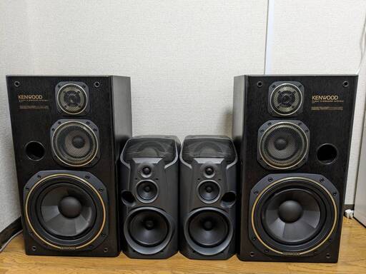 KENWOOD LS-G5 SV55E４WAY 3WAY スピーカー ウーファーセット コンポ