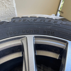 【2020年購入】スタッドレス ホイール付き DUNLOP 4本 185/65R15
