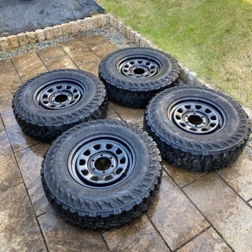 235/85R16 ジオランダー MT G003 U.S.デイトナ マッドタイヤホイールセット