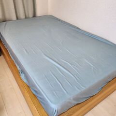 無印良品 収納付 シングルベッド（フレーム+マットレス）