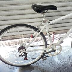 自転車　中古　クロスバイク　21 Technology　外装6段変速　タイヤ700C
