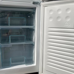 【RKGRE-238】特価！アイリスオーヤマ/162L 2ドア冷凍冷蔵庫/KRD162-W/中古品/2021年製/当社より近隣無料配達！