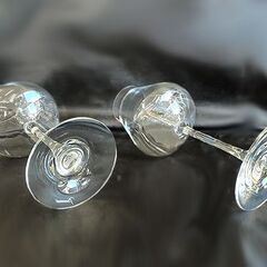 札幌【ペア シャトーバカラ ワイングラス Lサイズ】高さ21.85cm 元箱付き 2