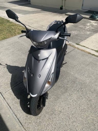 スズキ　アドレスv125ss取引終了