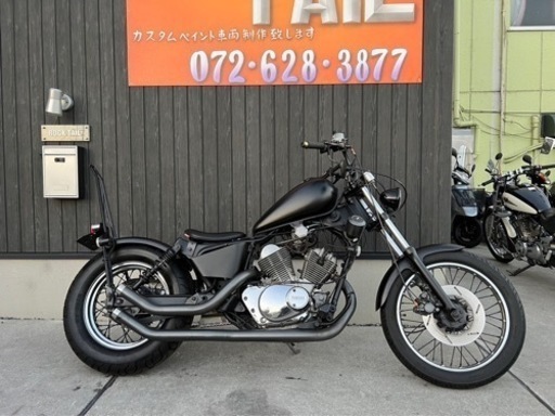 ★30万円　ビラーゴ250 セル1 実働車　ヤマハ　ビラーゴ　フルカスタム！フラットフェンダー　アメリカン