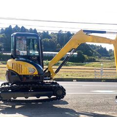 【V-0021】ヤンマー VIO50-2A　油圧ショベル　5tクラス　ユンボ バックホー 1781h　倍速　キャビン A/C付　全塗装済み V-0021】ヤンマー VIO50-2A 油圧ショベル 5tクラス ユンボ バックホー