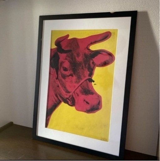 アンディウォーホル《Cow》牛アート