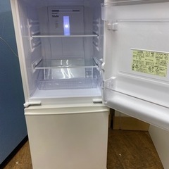 I677 ? SHARP 冷蔵庫 (137L) 2ドア ⭐ 動作確認済 ⭐ クリーニング済