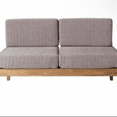 【未使用ソファカバー付】a.depeche(アデペシュ)ソールLDソファセット(レフト＋アームレス)