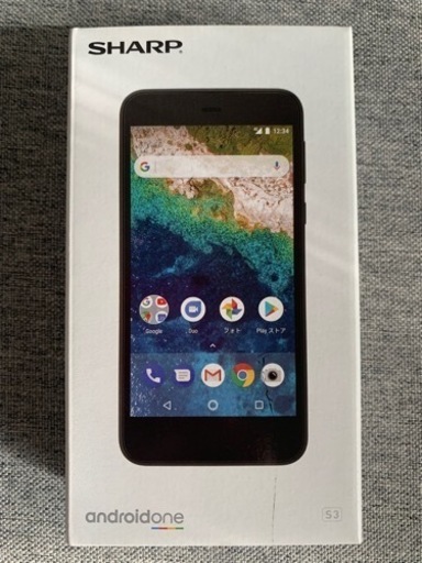 SHARP Androidone s3 ホワイト 2台Android One S3 S3-SH SIMロック解除