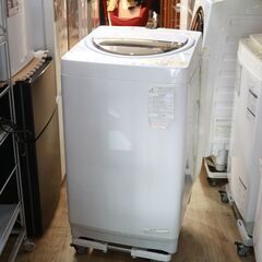 238)【美品/2022年製】東芝 8.0kg 全自動洗濯機 ス...