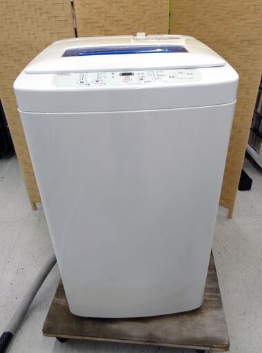 ・【恵庭】ハイアール　全自動洗濯機　JW-K42M　2017年製　4.2㎏　中古品　PayPay支払いOK！