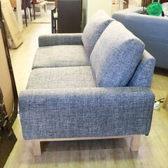 308)【美品】シギヤマ家具 OTTI-120/150 SOFA 2人掛け オッティ ラブソファ モダン シンプル 幅151cm ファブリック 布 北欧 2Pソファ
