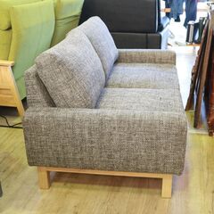 308)【美品】シギヤマ家具 OTTI-120/150 SOFA 2人掛け オッティ ラブソファ モダン シンプル 幅151cm ファブリック 布 北欧 2Pソファ