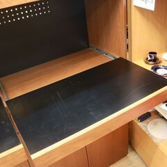 317)レグナテック 120キッチンキャビネット 食器棚 メリッサ ウォールナット・オーク 木製 参考価格198,000円～