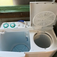 きれいな洗濯機です