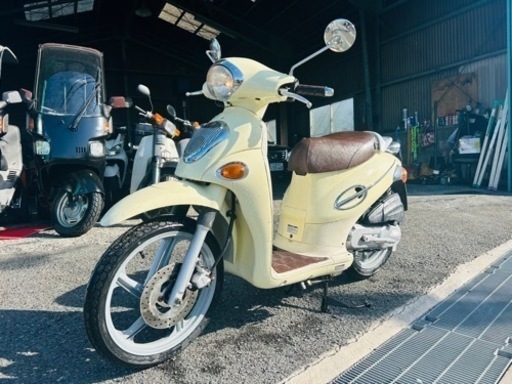 リトルカブ風　 キムコ　KYMCO　ルッカー50　外車バイク　大きな原付　2スト