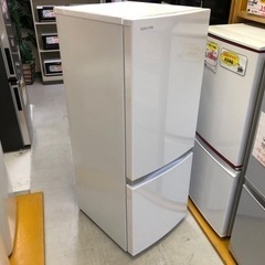【リサイクルサービス八光】2019年製　東芝 TOSHIBA GR-P15BS(W) [冷蔵庫 （153L・右開き） 2ドア パールホワイト]