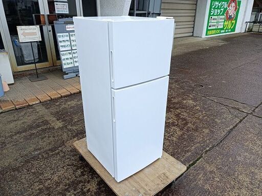 maxzen　JR118ML01WH　２ドア冷蔵庫　白色『美品中古』2022年