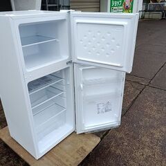 maxzen JR118ML01WH 2ドア冷蔵庫 白色『美品中古』2022年