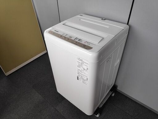 パナソニック　全自動洗濯機　NA-F50B13J『美品中古』2020年式