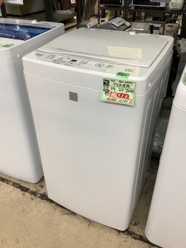 アクア 5kg 洗濯機 AQW-GS5E7 管D231109BK (ベストバイ 静岡県袋井市)