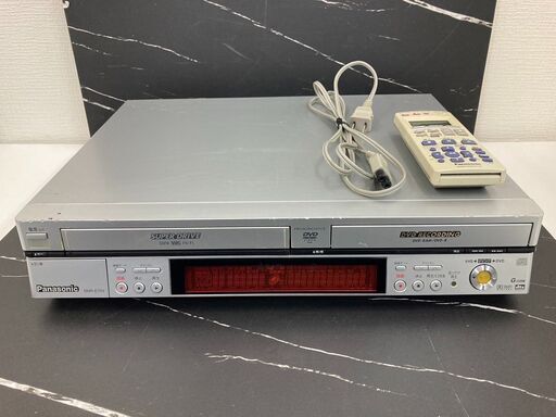 【REGASTOCK江東店】 Panasonic パナソニック DVD VHSレコーダー DMR-E70V 2003年製