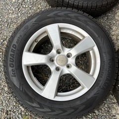 エクストレイル　スタッドレス　17インチ　1/12 午前までの限定価格