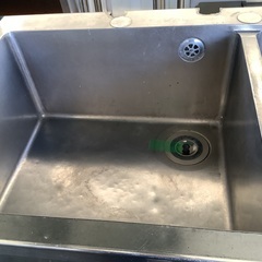 二槽シンク W120cm 管1231109CK (ベストバイ 静岡県袋井市)