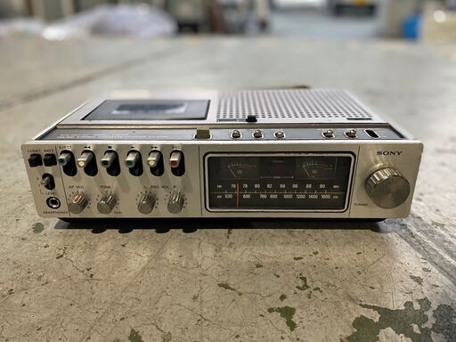 大阪★「T151」【ジャンク】SONYラジオ カセットレコーダー CF-2700