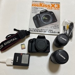 Canon ＥＯＳ Kiss x3 ダブルレンズキット