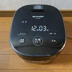 2018年製🍁 シャープ パン調理機能付 ジャー炊飯器 3合炊き...