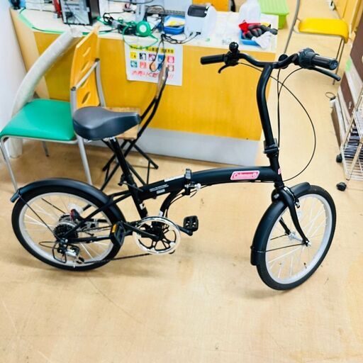3/30コールマン/Coleman 折りたたみ自転車 20インチ 6段切替付き
