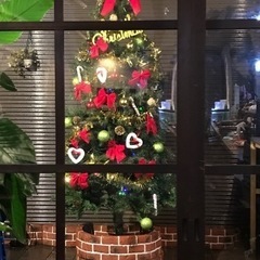 【中古クリスマスツリー210cm 装備付き】