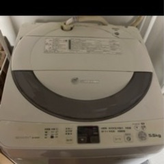 全自動洗濯機　SHARP ES-GE55N 5.5kg