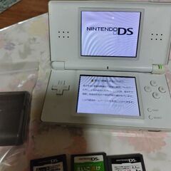 Nintendo　DSLite　ホワイト　USG-001　ゲーム...