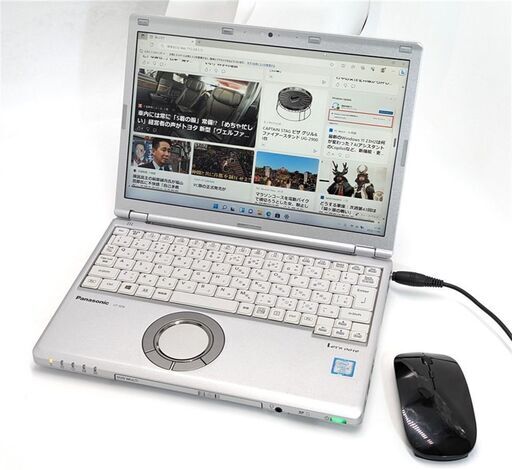 送料無料 新品無線マウス付き 高速SSD 中古ノートパソコン Windows11 Office Panasonic CF-SZ6RDQVS 第7世代 i5 8GB DVDRW 無線 Bluetooth